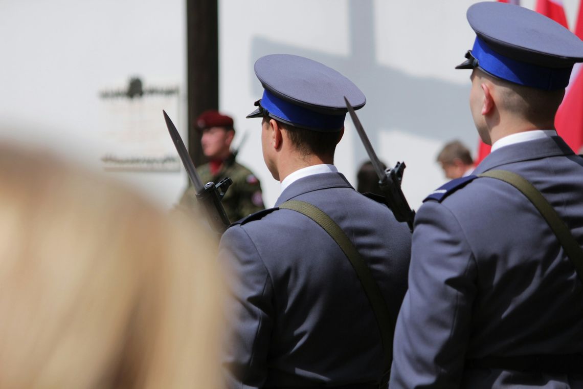 Uroczyste pożegnanie Komendanta Miejskiego Policji w Elblągu