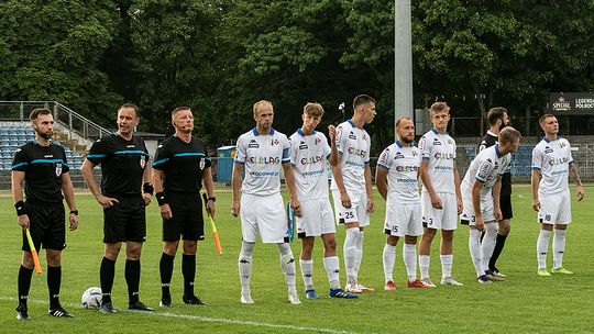 Mecz Olimpii Elbląg i Znicza Pruszków