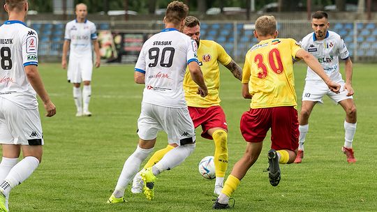 Mecz Olimpii Elbląg i Znicza Pruszków Mecz Olimpii Elbląg i Znicza Pruszków