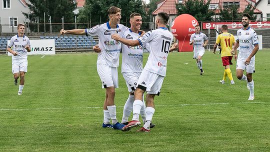 Mecz Olimpii Elbląg i Znicza Pruszków Mecz Olimpii Elbląg i Znicza Pruszków