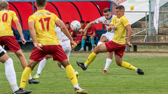 Mecz Olimpii Elbląg i Znicza Pruszków Mecz Olimpii Elbląg i Znicza Pruszków