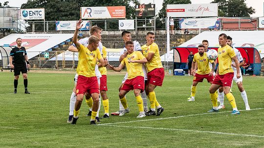 Mecz Olimpii Elbląg i Znicza Pruszków Mecz Olimpii Elbląg i Znicza Pruszków