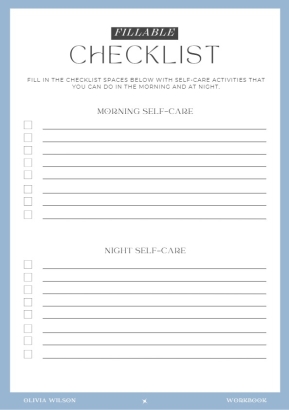 Self-care Workbook - strona 4